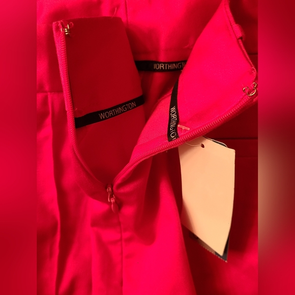 NWT Worthington size 6 lively pink pants - Picture 6 of 8